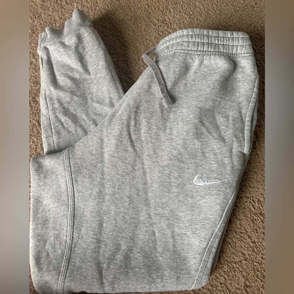 Nike Men’s Gray Jogger Sweatpants